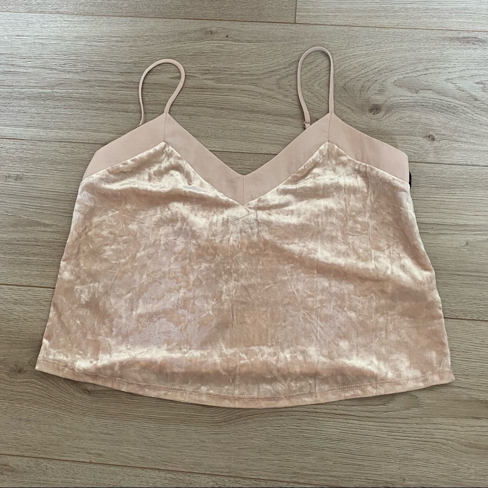 3/15$✨Forever 21 crushed velvet cami